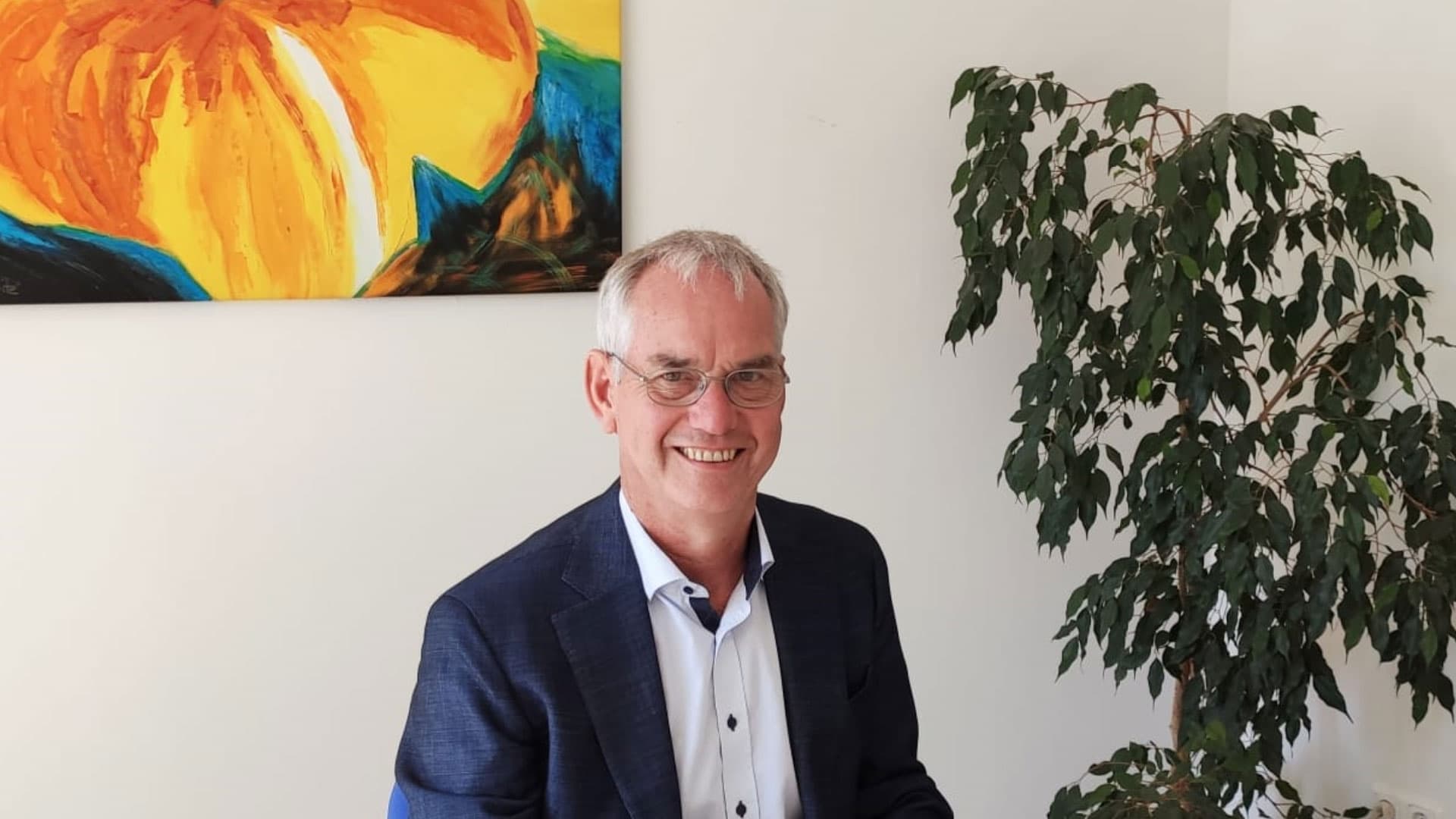 Andreas Schießl im Besprechungsraum